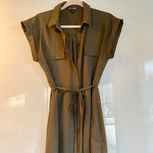 Button up Shirt Dress